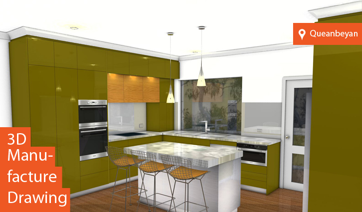 Kitchen Render Canberra